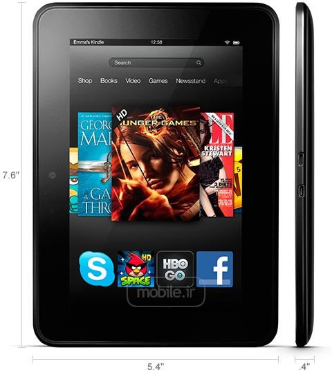 Amazon Kindle Fire HD آمازون