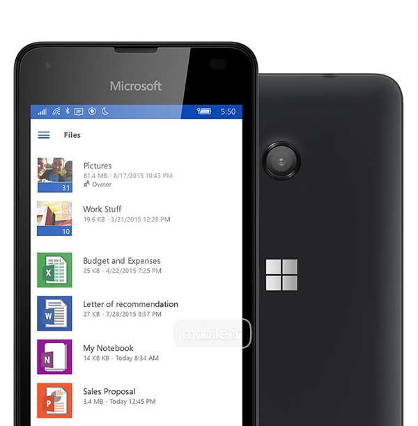 Microsoft Lumia 550 مایکروسافت
