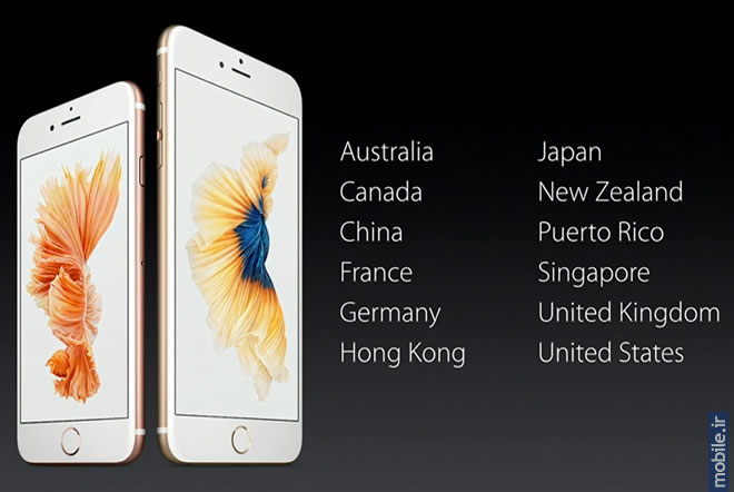 Apple iPhone 6S - iPhone 6S Plus - اپل آیفون 6 اس - آیفون 6 اس پلاس