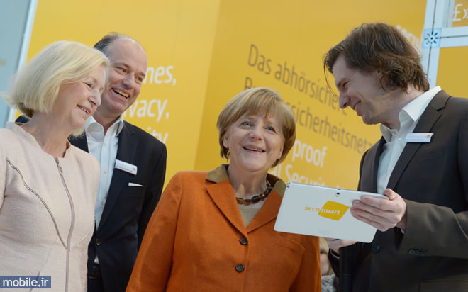 Angela Merkel and Secusmart