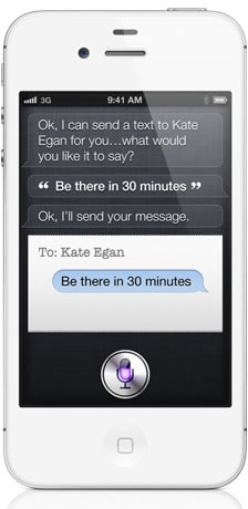 Apple Siri Messages
