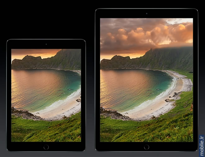 Apple iPad Pro vs. iPad Air 2 - اپل آیپد پرو در مقابل آیپد ایر 2 