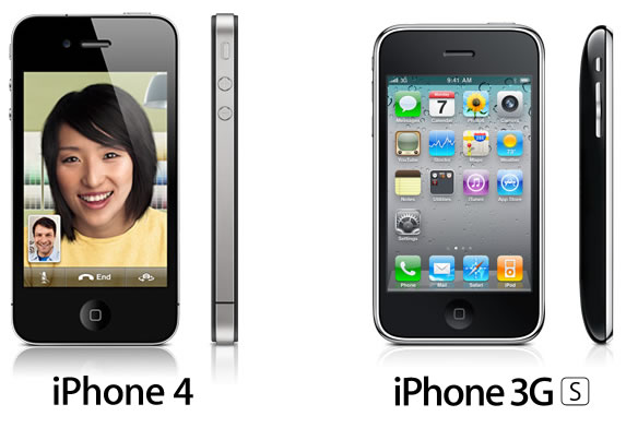 Compare iPhone 4 and iPhone 3GS