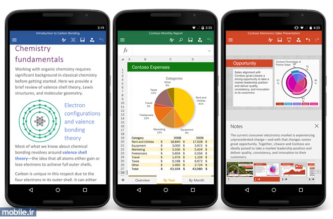 Microsoft Office for Android Phone
