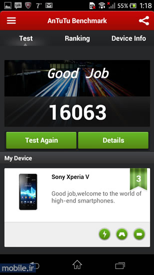 Sony Xperia V - سونی اکسپریا وی