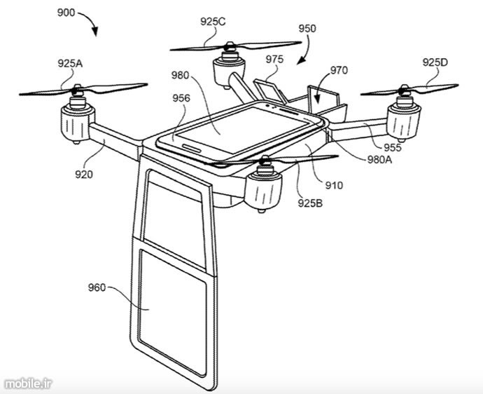google mobile telepresence system powered by drones patent