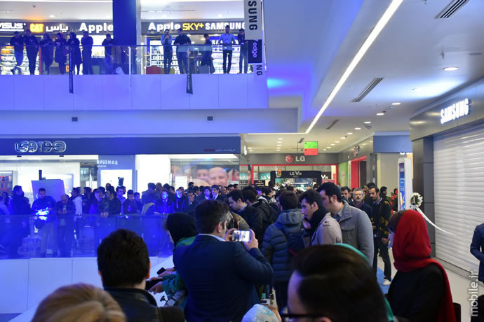 samsung opens largest experience store in tehran iran