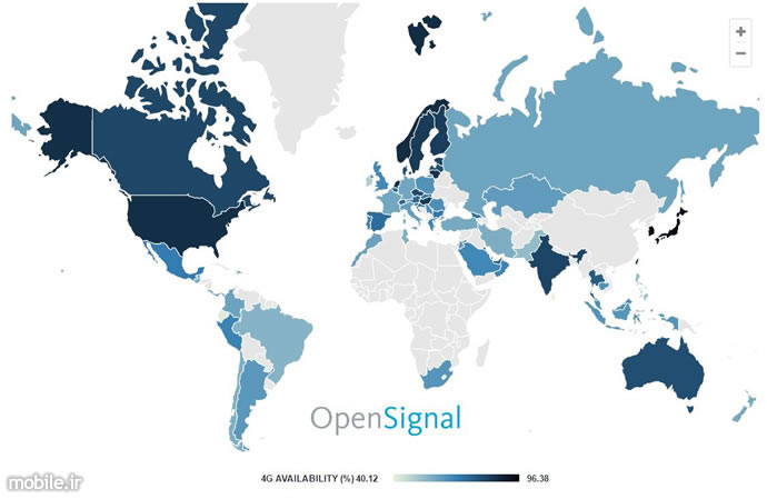 OpenSignal Global LTE Performance Q1 2017