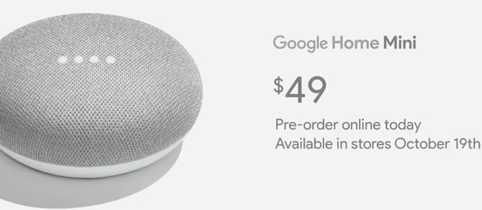 Introducing Google Home Mini and Home Max Smart Speakers
