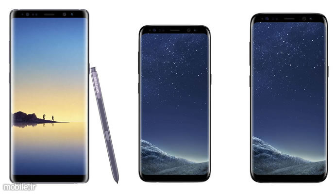 Samsung Galaxy Note8 and Galaxy S8 and Galaxy S8 Plus