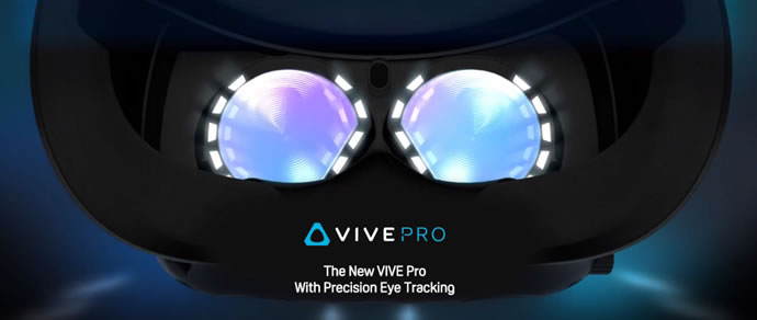 Introducing HTC Vive Pro Eye and Vive Cosmos VR Headsets