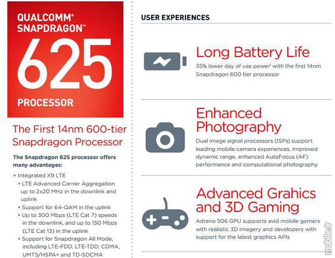qualcomm snapdragon 625