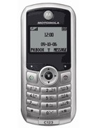 Motorola C123 موتورولا