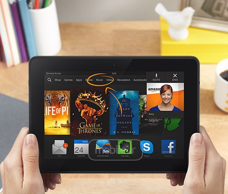 Amazon Kindle Fire HDX آمازون