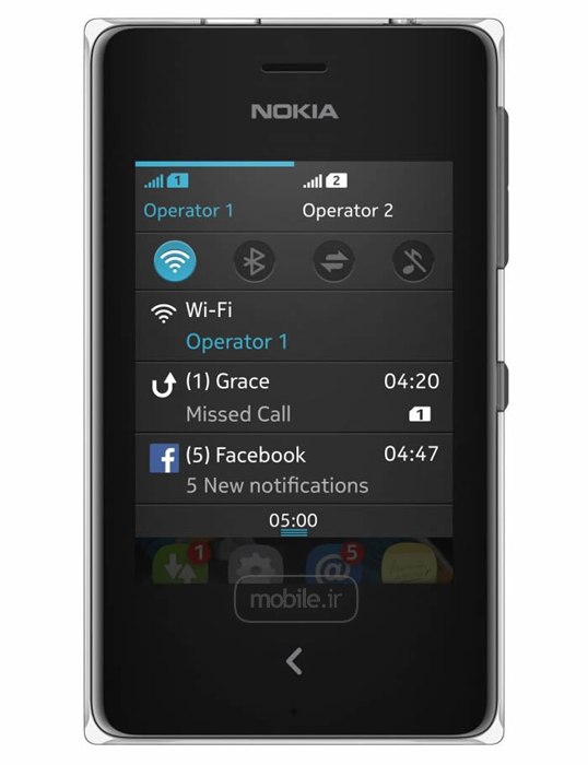 Nokia Asha 500 Dual SIM نوکیا