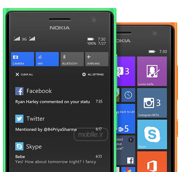 Nokia Lumia 730 Dual SIM نوکیا