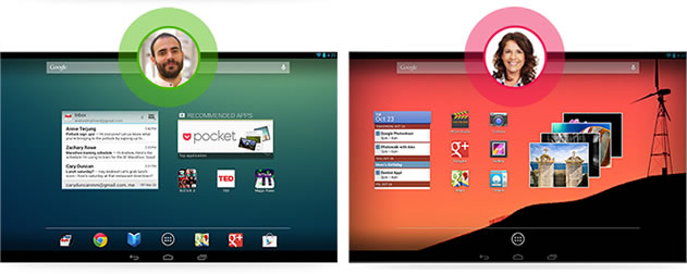 Android 4.2 Multi User