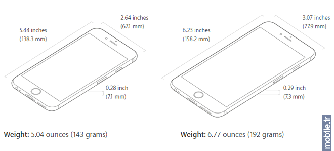 Apple iPhone 6S - iPhone 6S Plus - اپل آیفون 6 اس - آیفون 6 اس پلاس