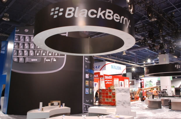 CES 2012 - BlackBerry Booth