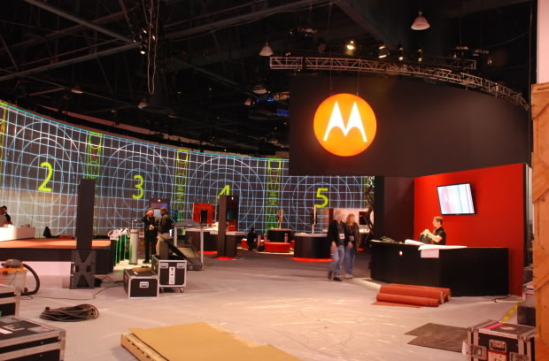 CES 2012 - Motorola Booth