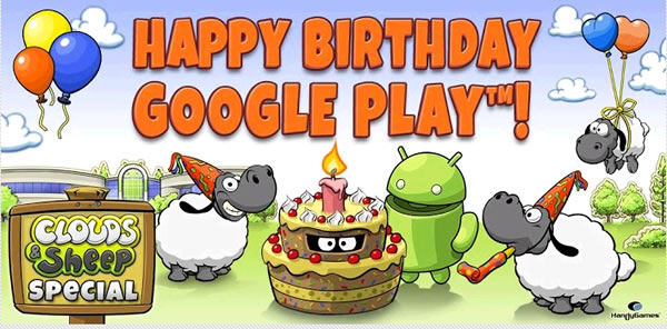 Google Play 1st Birthday