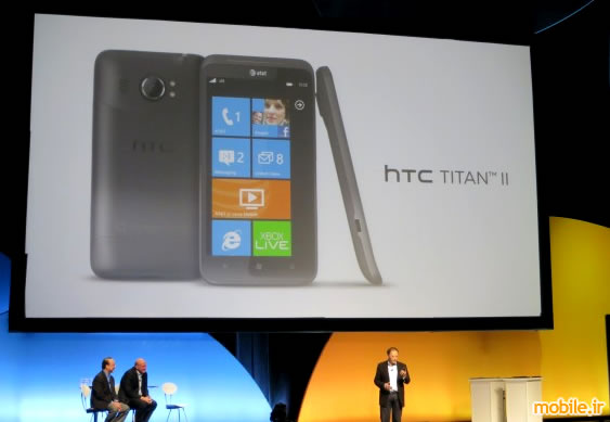HTC Titan II at CES 2012