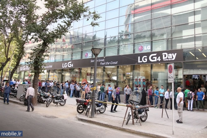 LG G4 in Iran - ال‌جی جی 4 در ایران