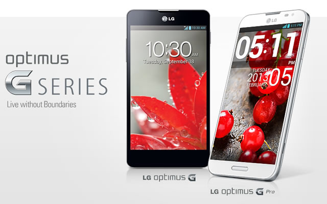 LG Optimus G Series - سری اپتیموس جی ال جی