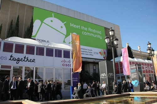 MWC 2011 Android Booth