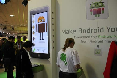 MWC 2011 Android Booth