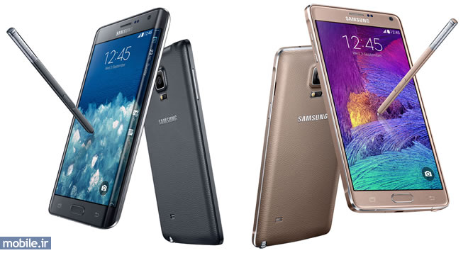 Samsung Galaxy Note 4 and Samsung Galaxy Note Edge