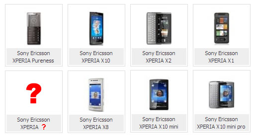 Sony Ericsson XPERIA Family