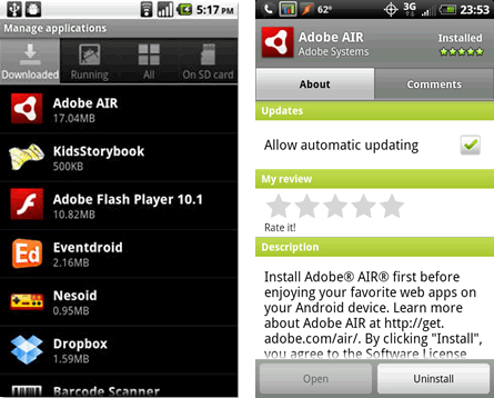 Adobe AIR for Android