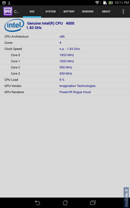 Asus Fonepad 7 FE375CG - ایسوس فون‌پد 7 اف ای 375 سی جی