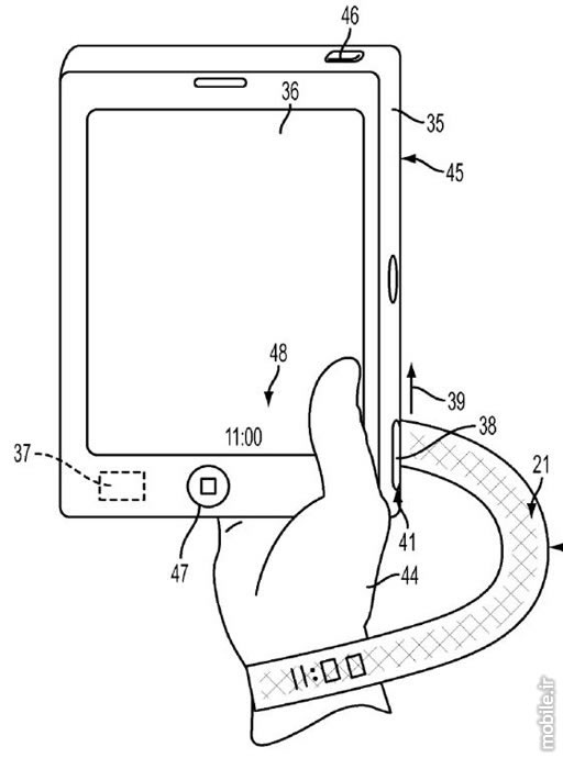 apple woven fabric display patent application