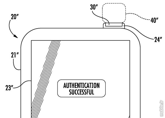 Apple Touch ID on the Power Button Patent