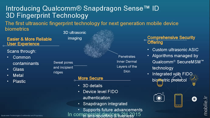 Qualcomm Announced Next Generation Ultrasonic Fingerprint Sensors