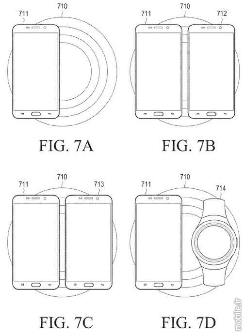 Samsung Dual Device Charging Pad Patent Application