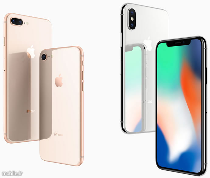 Apple iPhone 8 8 Plus and iPhone X