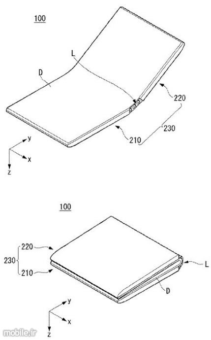 LG and Oppo Foldable Smartphone Patent Application