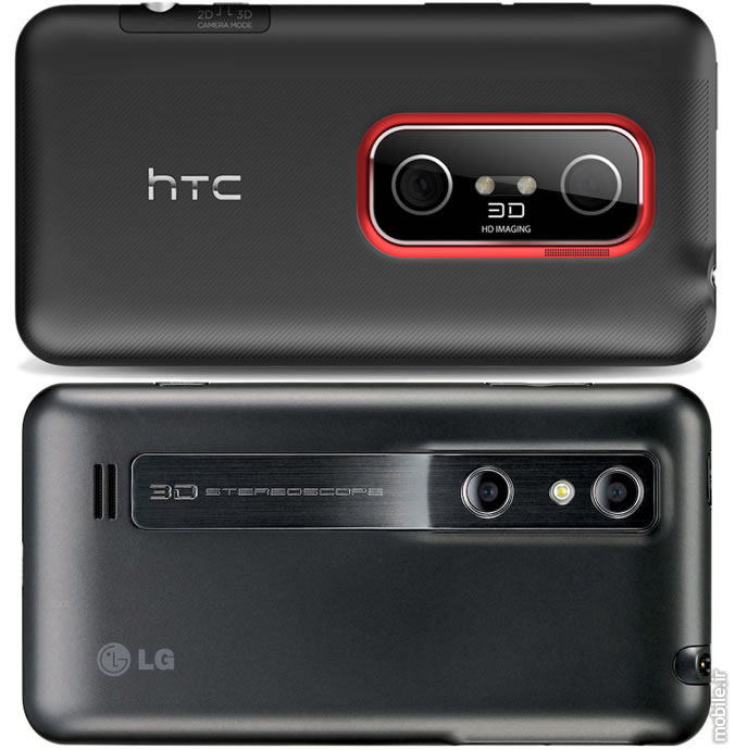 HTC EVO 3D LG Optimus 3D