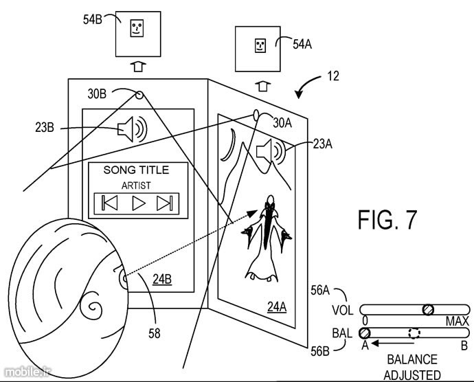 Microsoft Adjust Audio Volume Using Camera Patent
