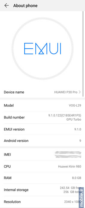 Huawei P30 Pro - هواوی پی 30 پرو