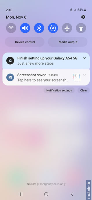 Samsung Galaxy A54 - سامسونگ گلکسی آ ۵۴