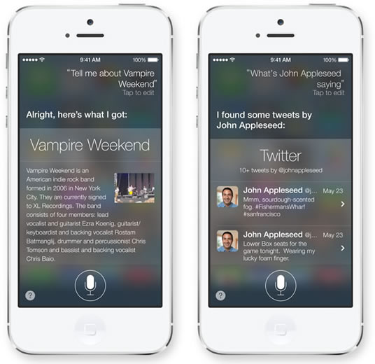 iOS 7 Siri - سیری در آی او اس 7