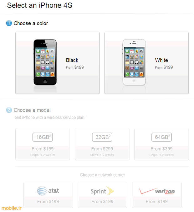 iPhone 4S Price in US
