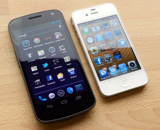 Apple iPhone 4S vs. Samsung Galaxy Nexus