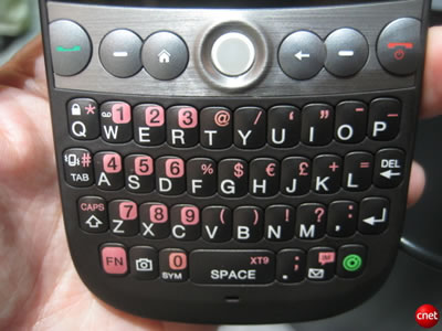 HTC Snap's Keyboard
