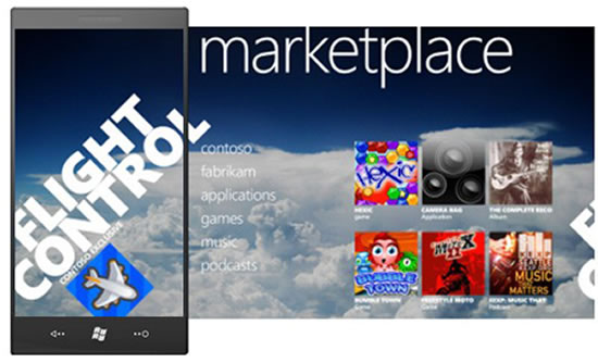 Windows Phone 7 Marketplace Screen